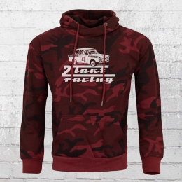 Bordstein Camouflage Hooded Sweater Trabi 601 2-Takt Racing red 