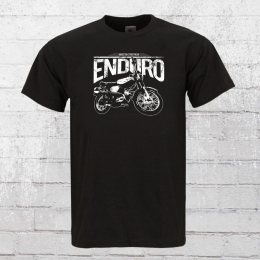 Bordstein Mens T-Shirt S51 Enduro black XXL