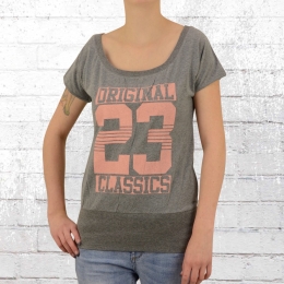 Label 23 Frauen T-Shirt Original Classic grau melange 