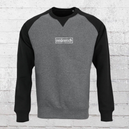 Eastgerman Authentic Baseball Male Sweater grey black L