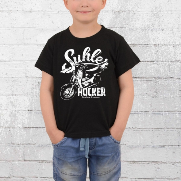 Bordstein Kids T-Shirt Suhler Hocker SR50 black 
