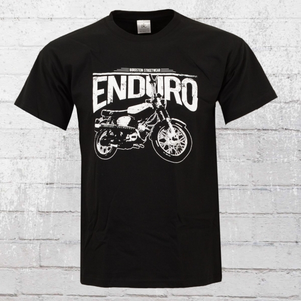 Bordstein Mens T-Shirt Enduro black L