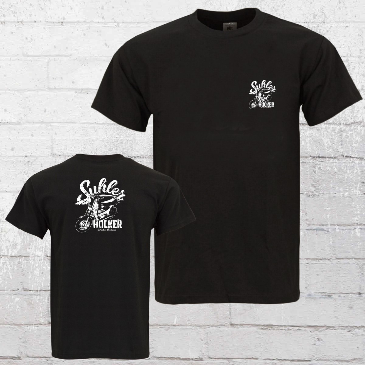 Order now | Bordstein Mens T-Shirt SR50 Suhler Hocker 2 black