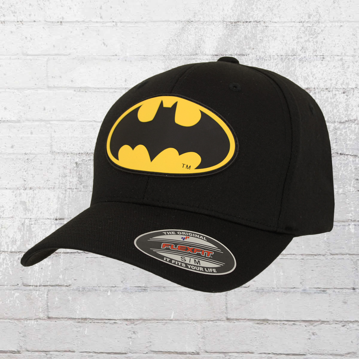 Batman Rebirth Logo New Era 39THIRTY Fitted Hat