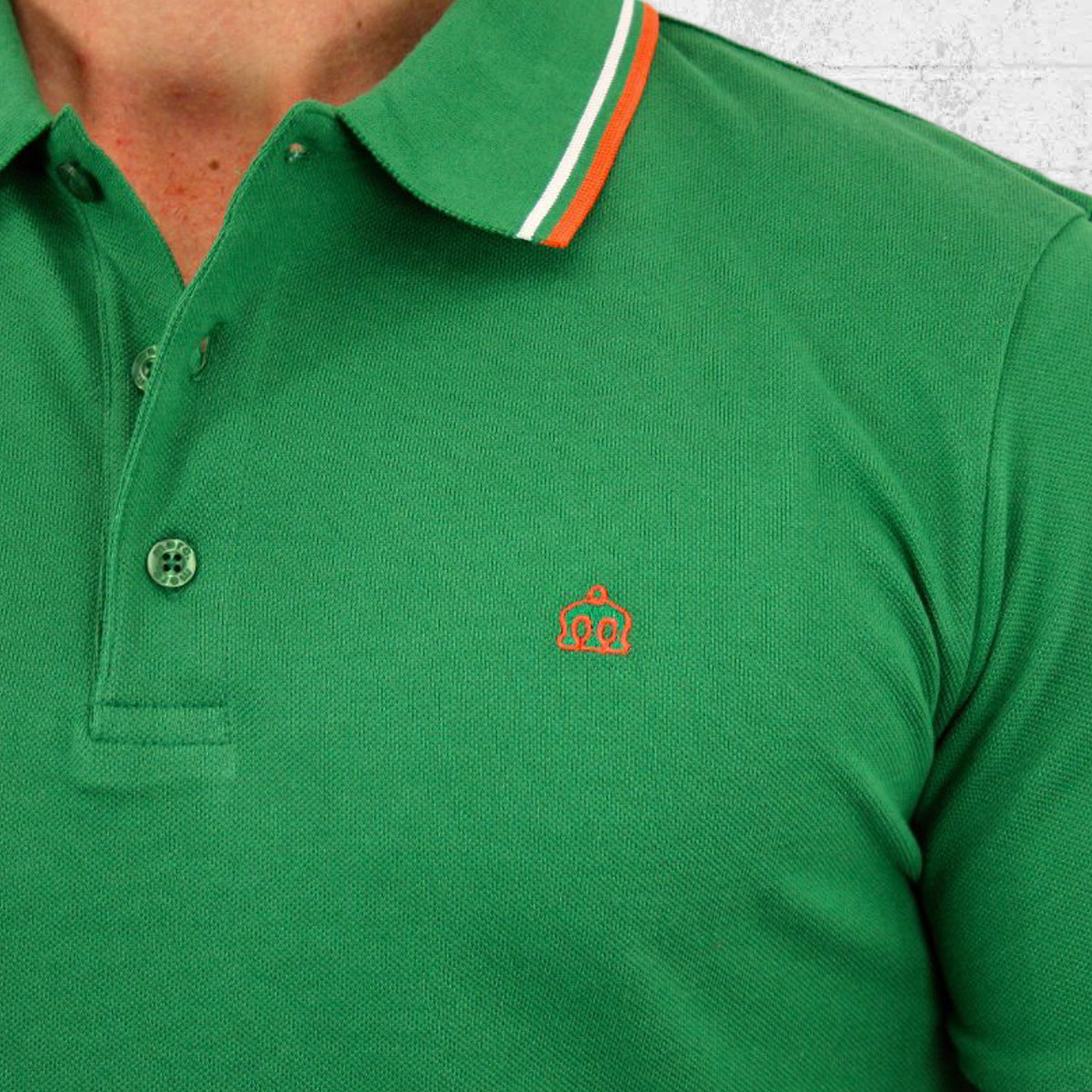 Order Now Merc London Polo Shirt Men Card Bright Green